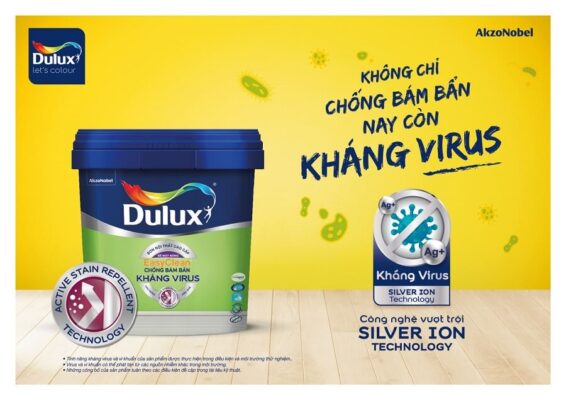 Dulux Easyclean khang virus1