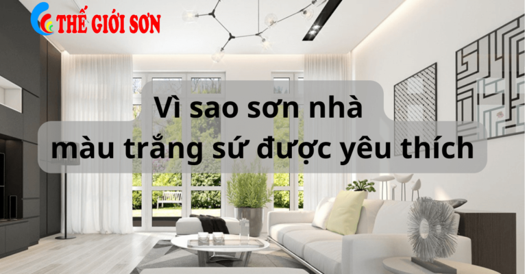 Son nha mau trang su